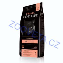 FITMIN CAT FOR LIFE SALMON - 8 KG >