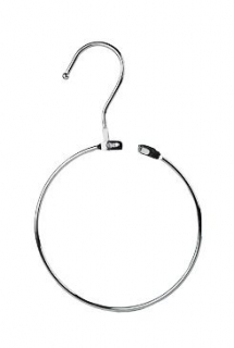 Kruh kovový s háčkem k zavěšení vodítek 12cm TR
