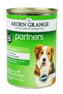 Arden Grange Partners Dog Lamb Rice konz.  395g