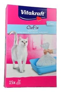 Vitakraft náhr.sáčky do Wc pro kočky CloFix 15ks