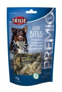 Trixie Premio SUSHI BITES rybí kostky pro psy 75g TR