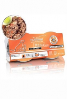Platinum Menu Mini Turkey+Salmon 4x100g