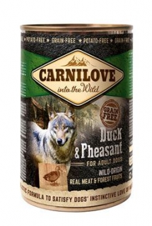 Carnilove Wild konz Meat Duck & Pheasant 400g