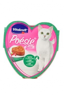 Vitakraft Cat Poésie konz. želé zvěř.,brusinka 85g