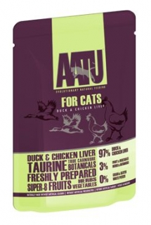 AATU Cat Duck n Chicken Liver kaps. 85g
