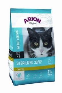 Arion Cat Original Sterilized Chicken 7,5kg