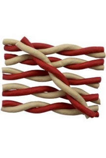 Magnum Twisted Stick 5"  red / white 50ks
