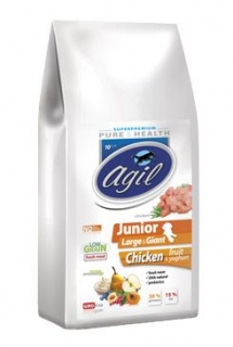 Agil Junior Large&Giant Pure&Health Low Grain 10kg