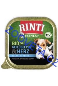 Rinti Dog BIO vanička drůbeží srdíčka 150g