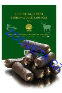 Essential Finest Venison Duck Sausages 8ks