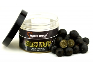 Magic Wolf 20mm BOILIES SPEED WOLF 250 gr BLACK (maso a mrtvá ryba)