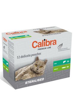 Calibra Cat  kapsa Premium Steril. multipack 12x100g