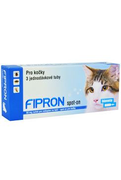 Fipron 50mg Spot-On Cat sol 3x0,5ml