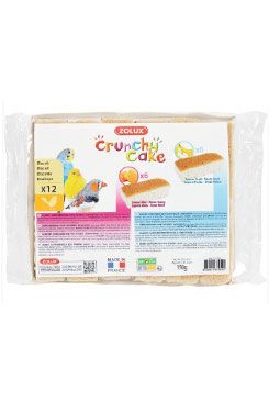 Sušenky pták CRUNCHY CAKE HONEY FRUITS 12ks 150g Zolux