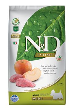 N&D PRIME DOG Adult Mini Boar & Apple 2,5kg