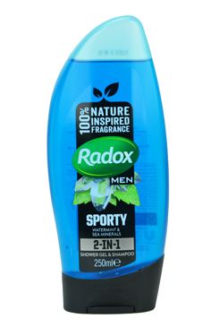 Radox sprchový gel Men 2v1 Feel Sporty 250ml