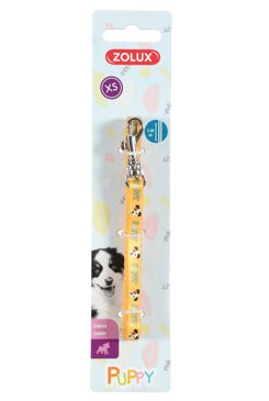 Vodítko pes štěně MASCOTTE žlutá 13mm 1,2m Zolux