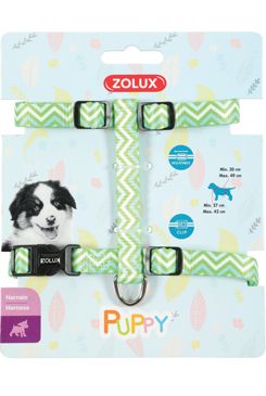 Postroj pes štěně PIXIE nastavitelný zelený 13mm Zolux