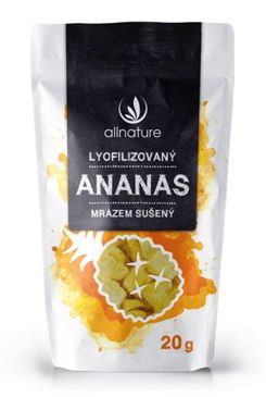 Allnature Ananas sušený mrazem kousky 20g