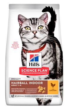 Hill's Fel. SP Adult Hairball Indoor Cat Chicken 3kg