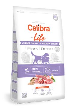 Calibra Dog Life Junior Small&Medium Breed Lamb 2,5kg