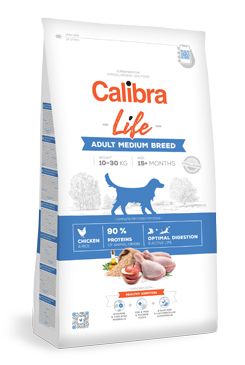 Calibra Dog Life Adult Medium Breed Chicken 2,5kg