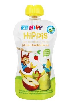 Hipp příkrm OVOCE BIO jablko/hruška/banán 100g