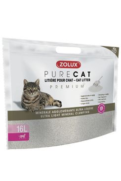 Podestýlka PURECATmineral Premium ultralight clump 16l