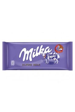 Cukrovinky čokoláda Milka Alpine Milk mléčná 100g