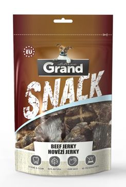 GRAND Suš. Deluxe Hovězí jerky pochoutka pro psy 100g