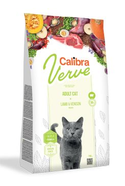 Calibra Cat Verve GF Adult Lamb&Venison 8+  3,5kg