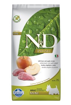 N&D PRIME DOG Adult Mini Boar & Apple 7kg