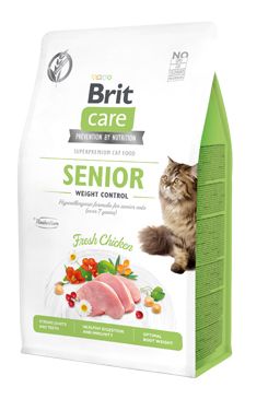 Brit Care Cat GF Senior Weight Control 0,4kg