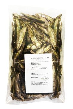 Rybičky sušené 3-5cm ZEUS 125g