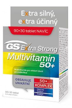 GS Extra Strong Multivitamin 50+tbl 90+30