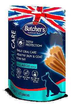 Butcher's Dog pochoutka Dental Care pro velká pl. 270g