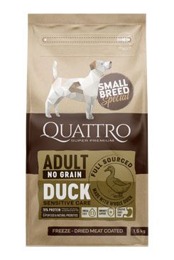 QUATTRO Dog Dry SB Adult Kachna 1,5kg