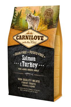 Carnilove Dog Salmon & Turkey for LB Adult 4kg