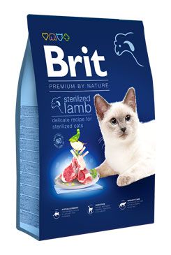 Brit Premium Cat by Nature Sterilized Lamb 8kg