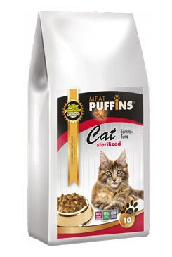 Puffins Cat Sterilised Turkey&Tuna 10kg