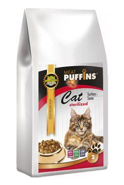 Puffins Cat Sterilised Turkey&Tuna 2kg