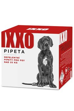 IXXO pipeta pro psy od 20kg 6x10ml