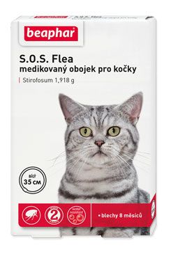 Beaphar Obojek antiparazitní Beaphar CatShield 35cm