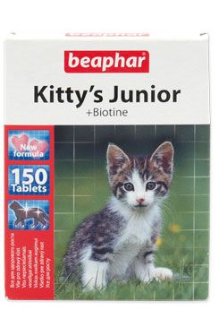Beaphar Pochoutka Kitty´s biotin 150tbl