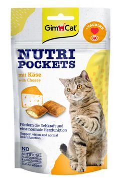 Gimcat Nutri Pockets se sýrem 60 g