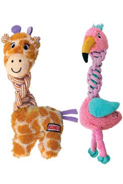 Kong hračka pro psa  Žirafa/plameňák Kruuse 1ks