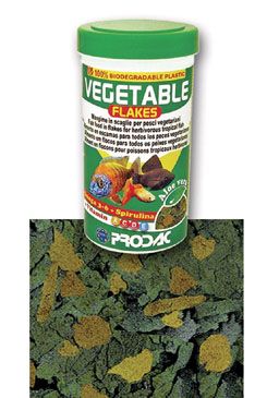 Krmivo pro ryby Prodac Vegetable Flakes 20g