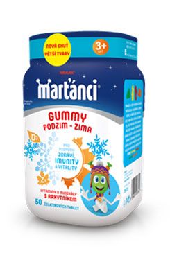 Multivitamin Marťánci Gummy Podzim-Zima Walmark 50tbl