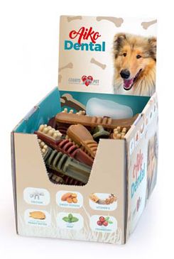 Dental Dual color toothbrush M 12,5cm/40ks box