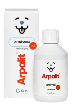 Arpalit Care Ústní voda 2v1, roztok a sprej 250 ml